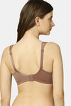 Triumph Double Layered Non Wired Full Coverage Minimiser Bra - Rose Brown — thumbnail 2